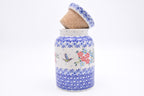 E 30 Bunzlau Voorraadpot 3282 - Blij Blauw Bunzlau