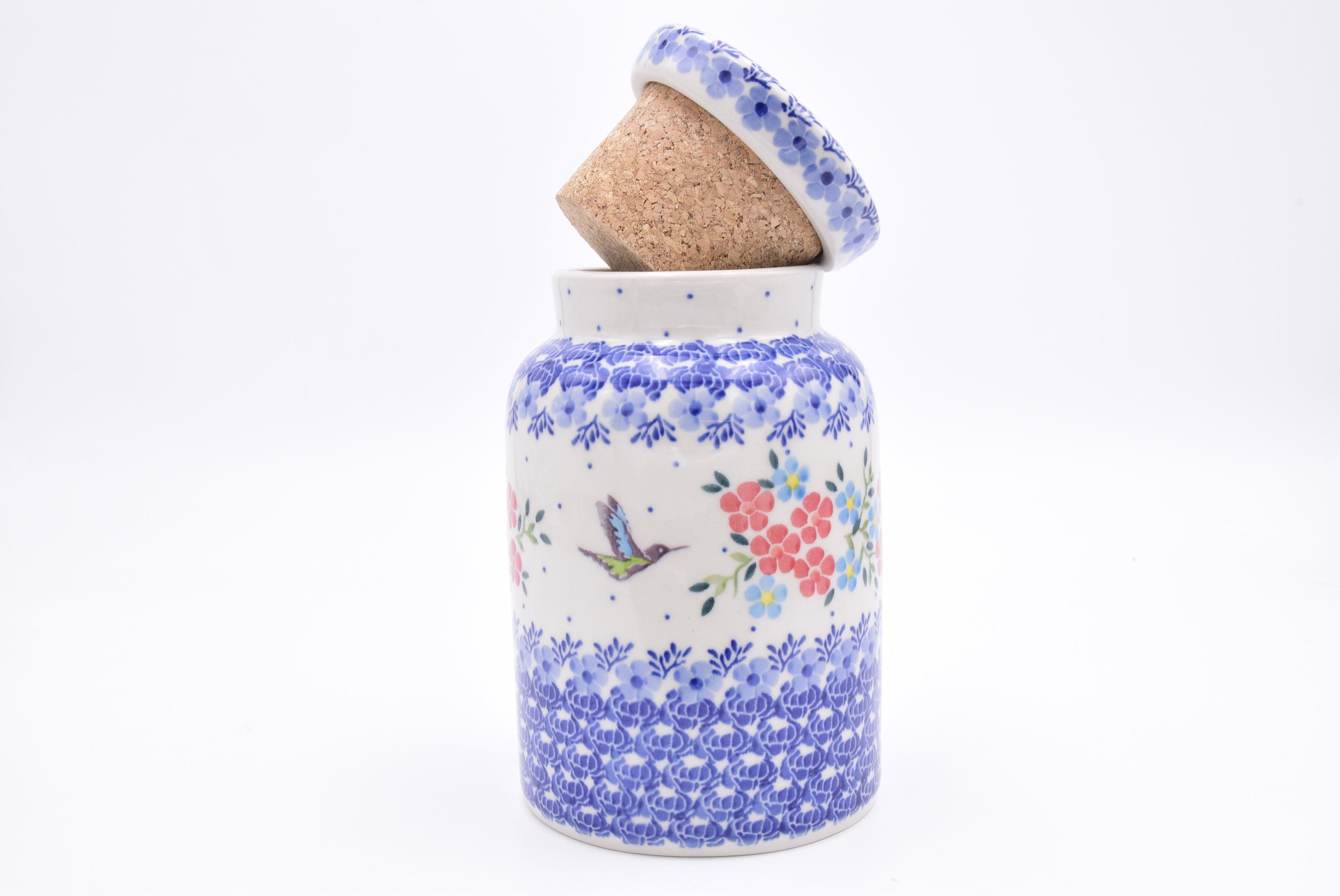 E 30 Bunzlau Voorraadpot 3282 - Blij Blauw Bunzlau