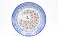 223 Bunzlau Dinerbord 3282 - Blij Blauw Bunzlau