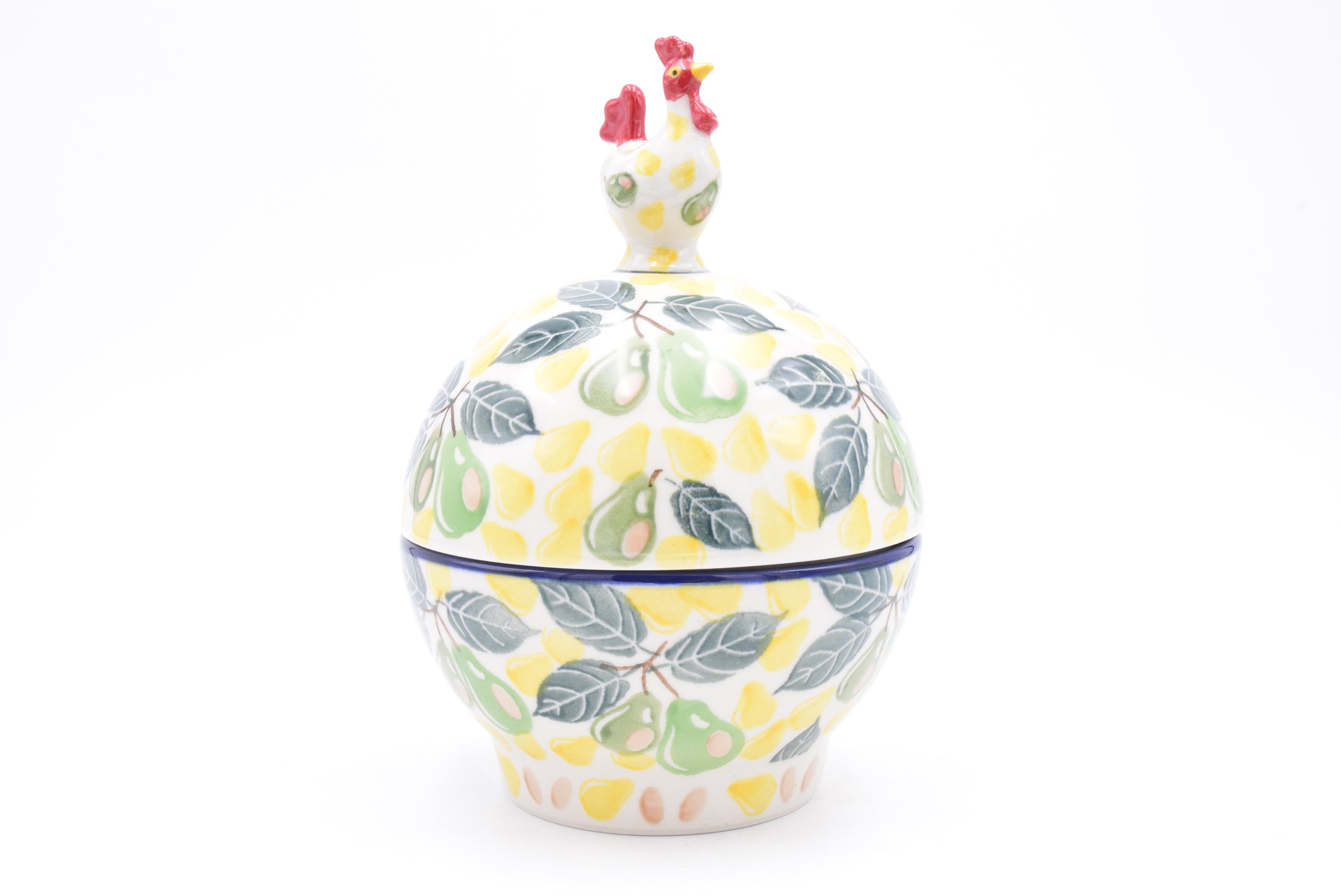 D65 Bunzlau Kip 3294 - Blij Blauw Bunzlau