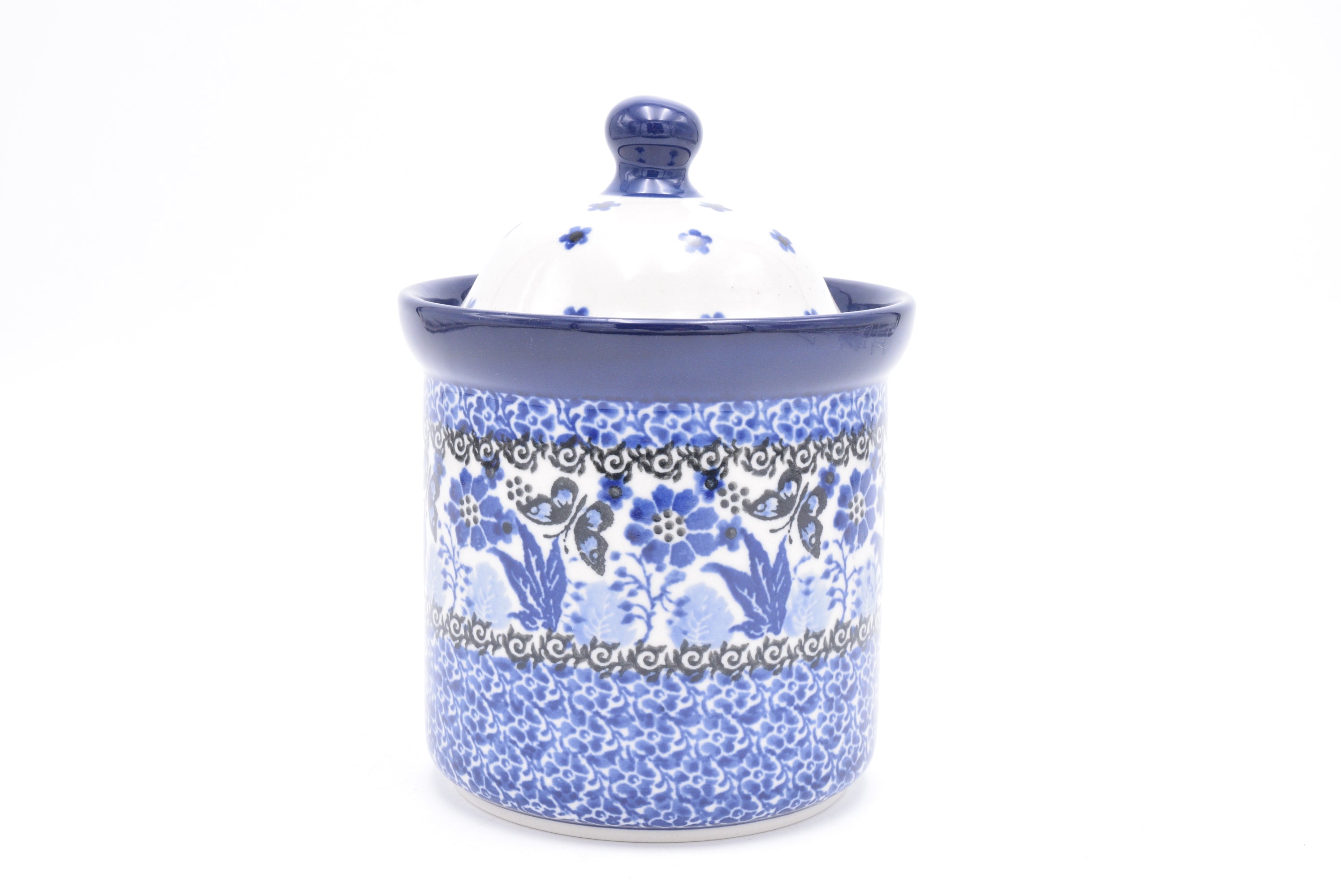 495 Bunzlau Pot met deksel 3324