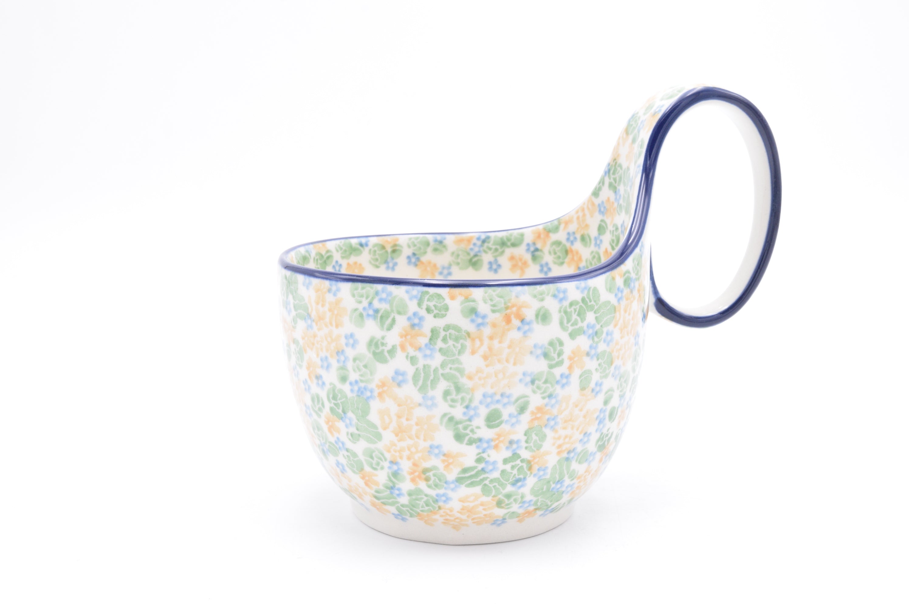 845 Bunzlau Waterscoop 3345 - Blij Blauw Bunzlau