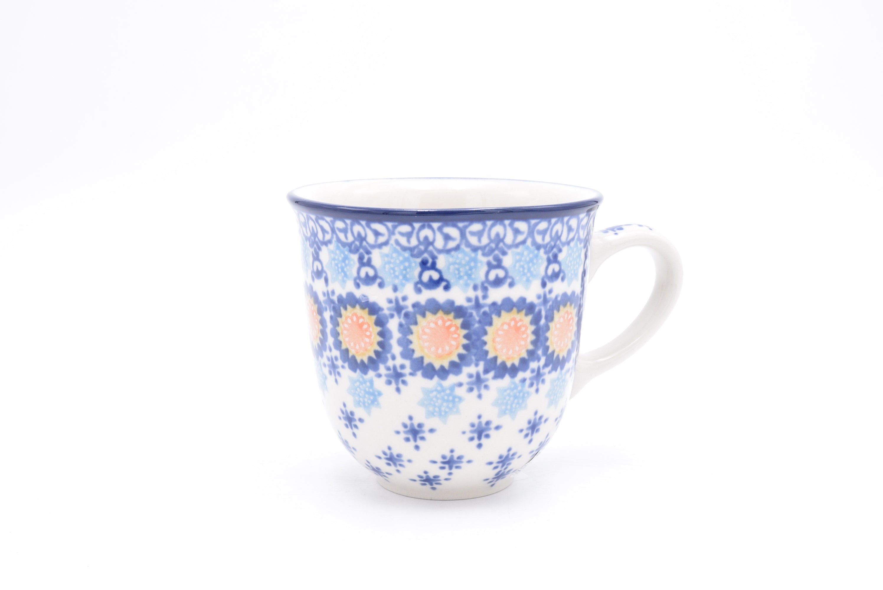 824 Bunzlau Tulpmok 3358 - Blij Blauw Bunzlau