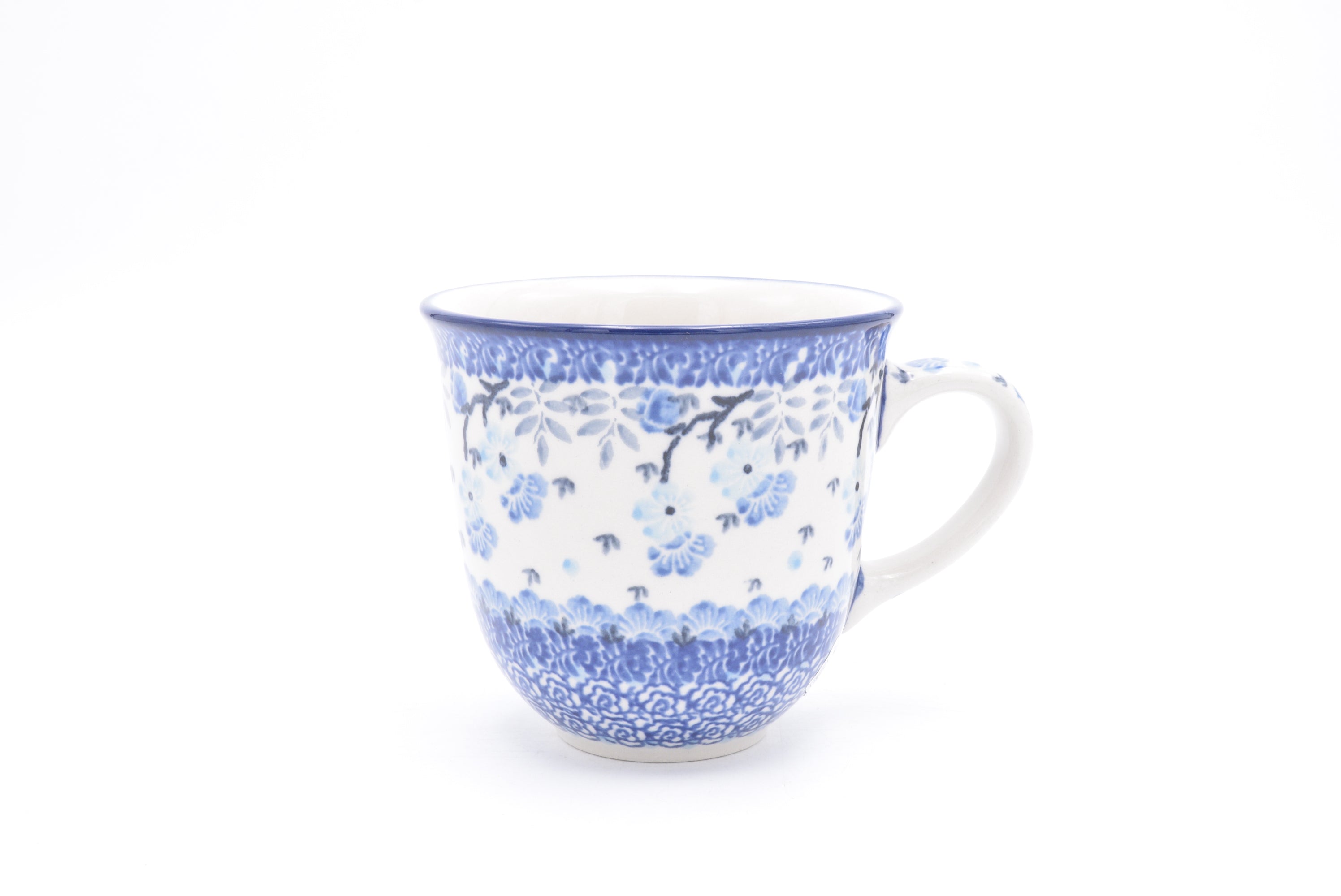 824 Bunzlau Tulpmok 3409 - Blij Blauw Bunzlau