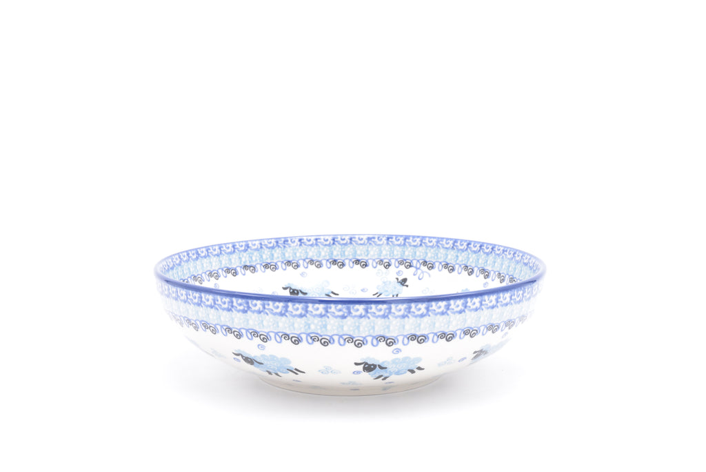 B91 Bunzlau Schaal laag 3413 - Blij Blauw Bunzlau