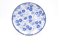 086 Bunzlau Ontbijtbord 3428 - Blij Blauw Bunzlau