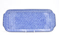 410 Bunzlau Serveerschaal Cake 3429 - Blij Blauw Bunzlau