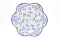 738 Bunzlau geschulpte schaal 3206 - Blij Blauw Bunzlau