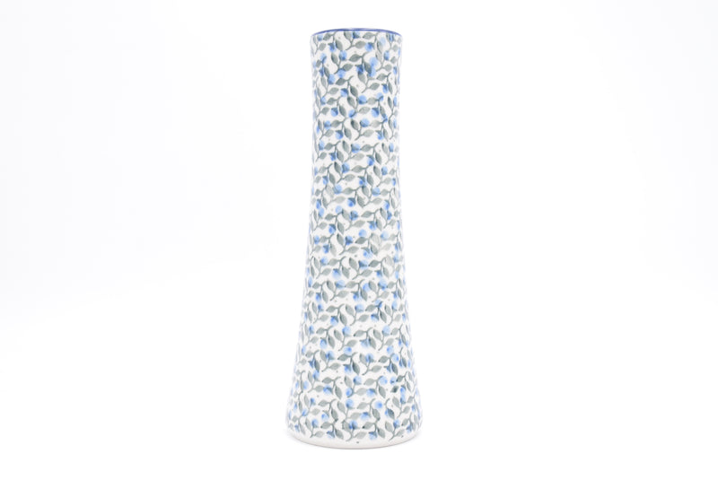 199 Bunzlau Vaas 1658 - Blij Blauw Bunzlau