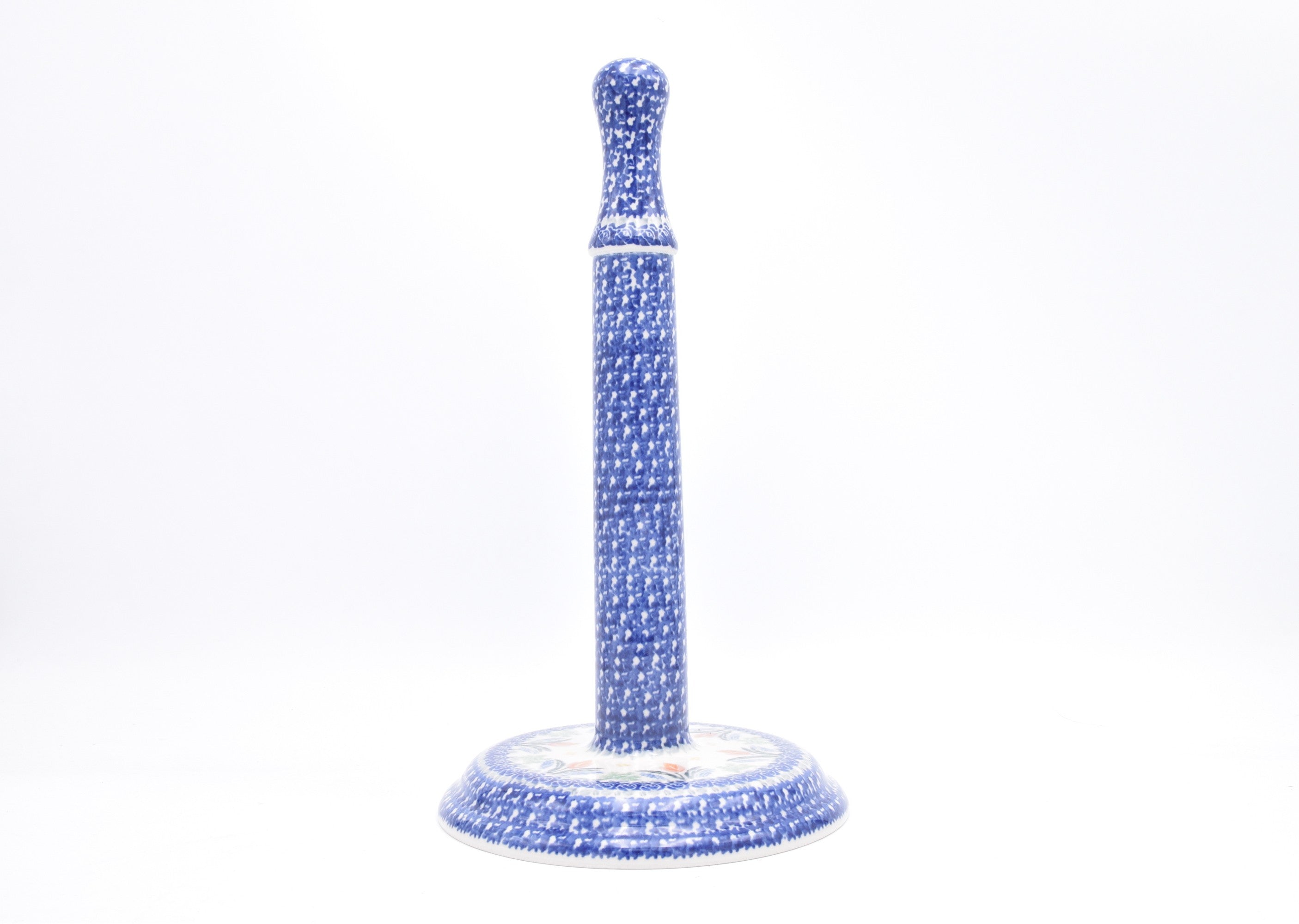 834 Bunzlau Keukenrolhouder 3371 - Blij Blauw Bunzlau