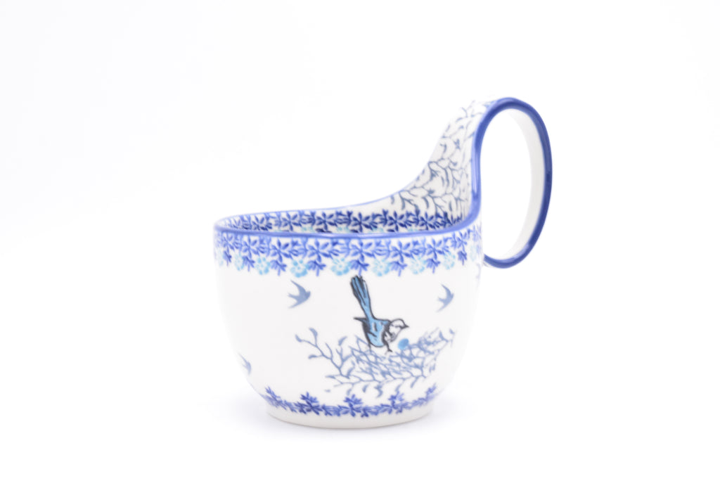 845 Bunzlau Waterscoop 2815 - Blij Blauw Bunzlau