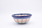 Bunzlau nestschaal (ø 17cm) 058-0560. Origineel Bunzlau Artystyczna servies uit Polen. Minimaal 30% onder de originele prijs. Blij Blauw Bunzlau prijs €24,75