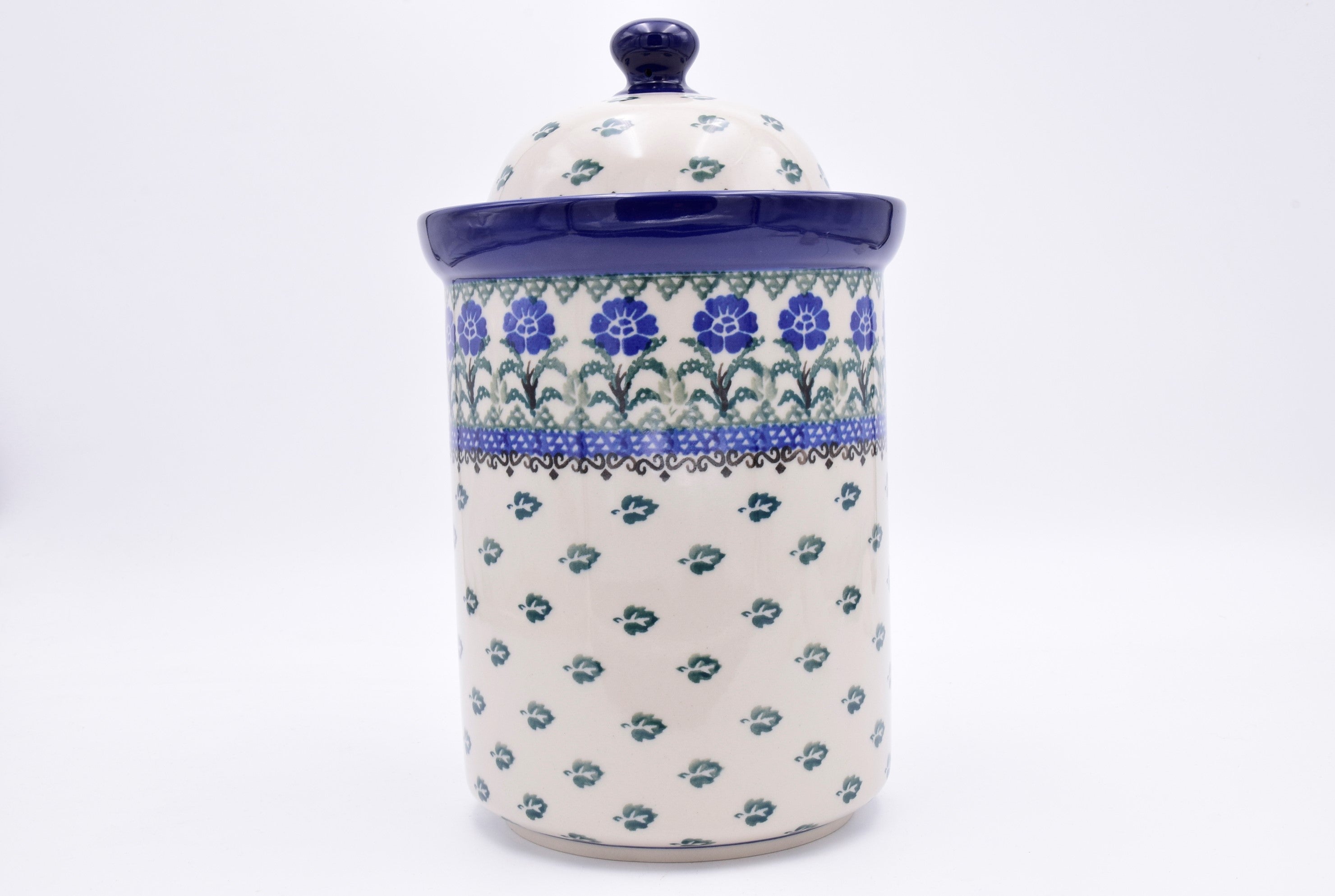 494 Bunzlau Pot met deksel 1071