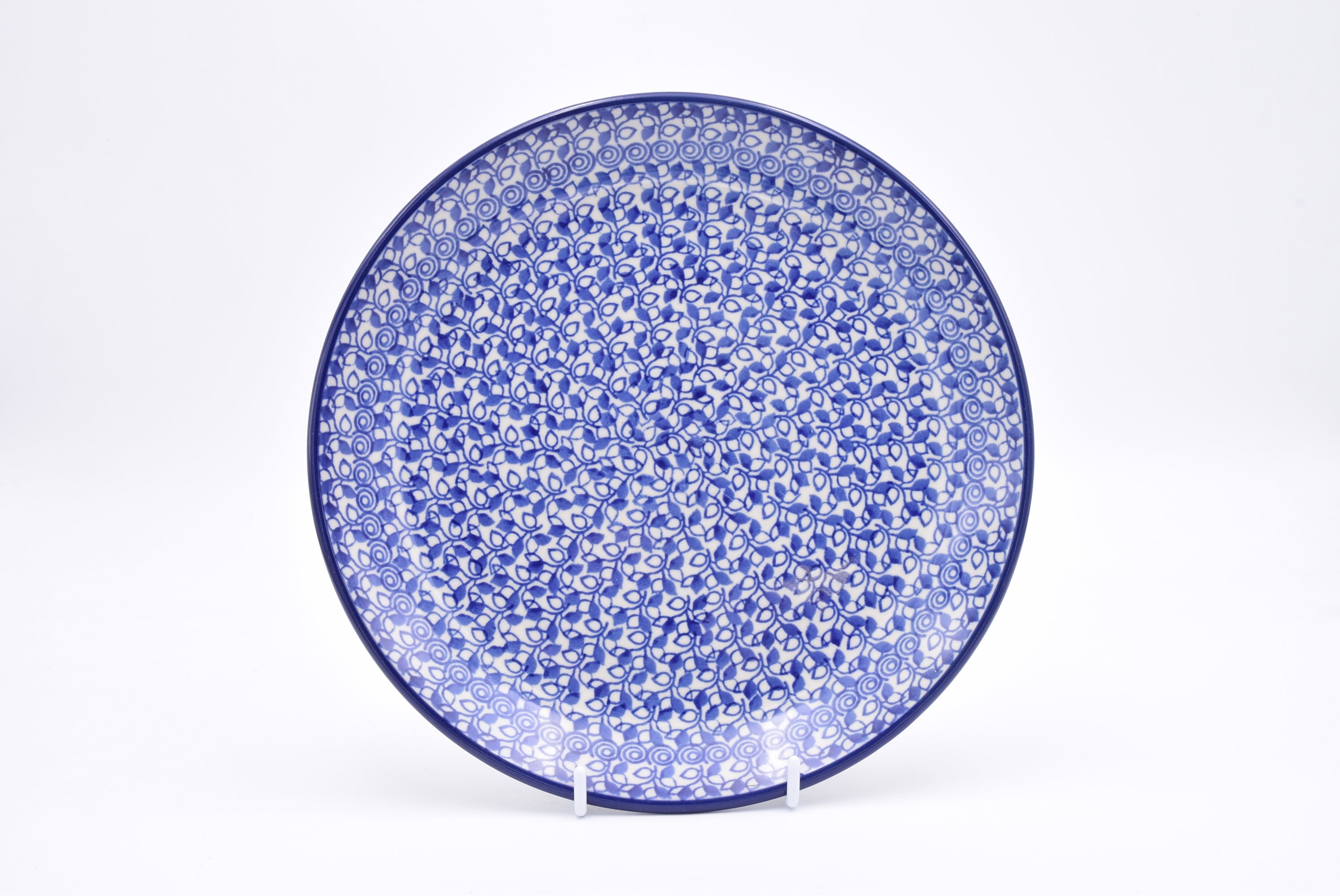 266  Bunzlau Lunchbord 2347 - Blij Blauw Bunzlau