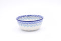Bunzlau ricebowl 017-2738. Origineel Ceramika Artystyczna uit Polen. Minimaal 30% onder de standaard verkoopprijs. Blij Blauw Bunzlau prijs €16,25