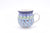 Bunzlau bolmok of boerenmok 070-1200 Medow. Origineel Ceramika Artystyczna uit Polen. Minimaal 30% onder de standaard verkoopprijs. Blij Blauw Bunzlau prijs €17,50